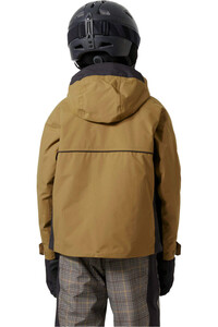 Helly Hansen chaqueta esquí infantil JR POWDER LT JACKET vista trasera