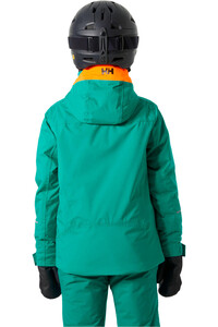 Helly Hansen chaqueta esquí infantil JR QUEST JACKET vista trasera