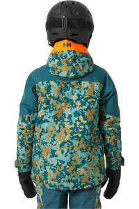 Helly Hansen chaqueta esquí infantil JR SUMMIT JACKET vista trasera