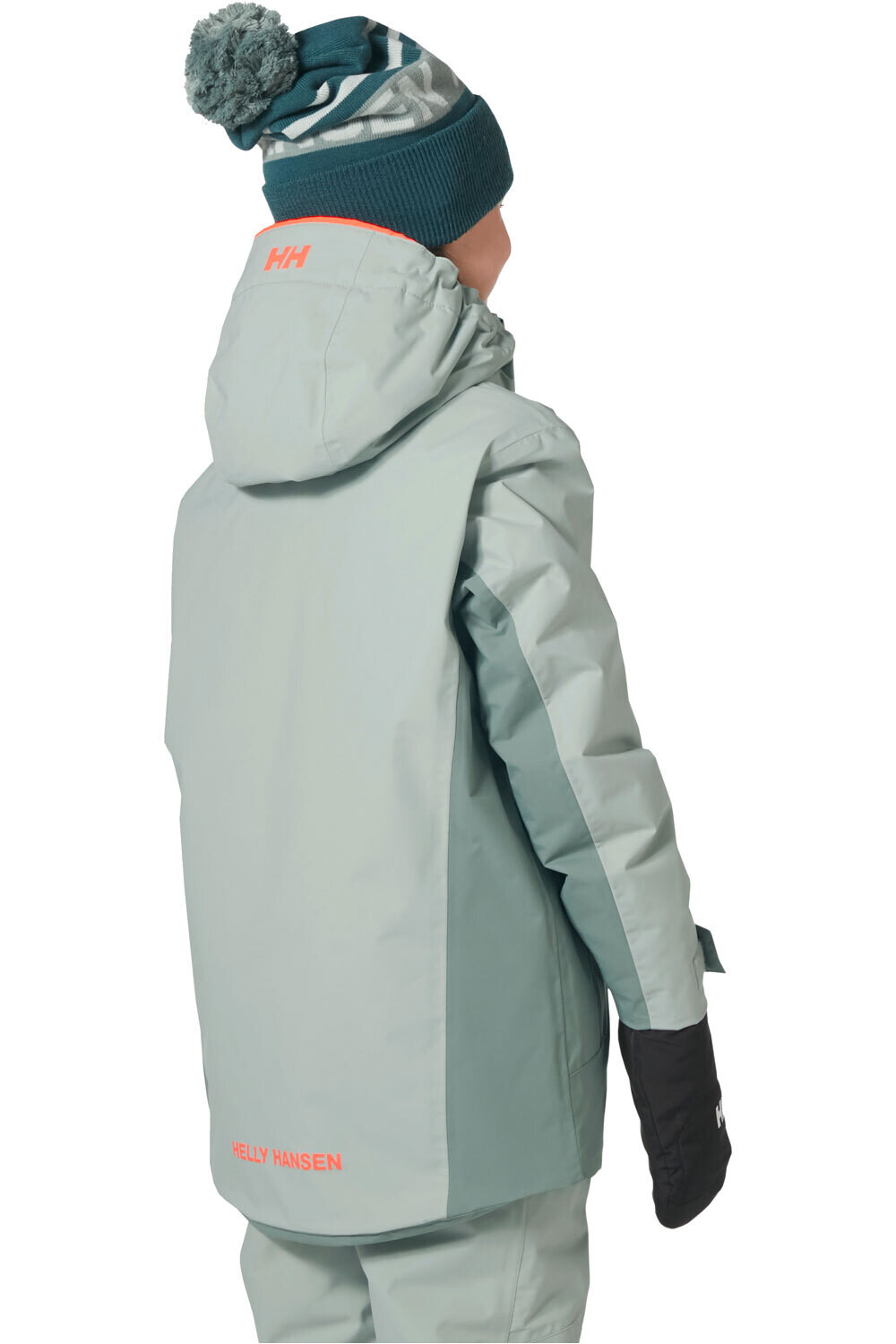 Helly Hansen chaqueta esquí infantil JR TRAVERSE JACKET vista trasera