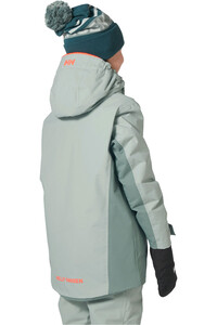 Helly Hansen chaqueta esquí infantil JR TRAVERSE JACKET vista trasera