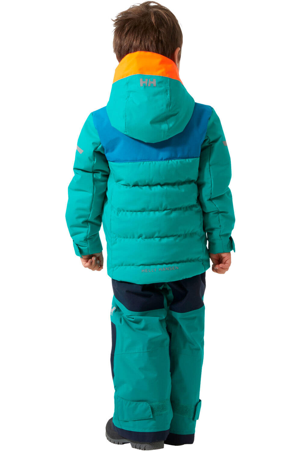 Helly Hansen chaqueta esquí infantil K VERTICAL INS JACKET vista trasera