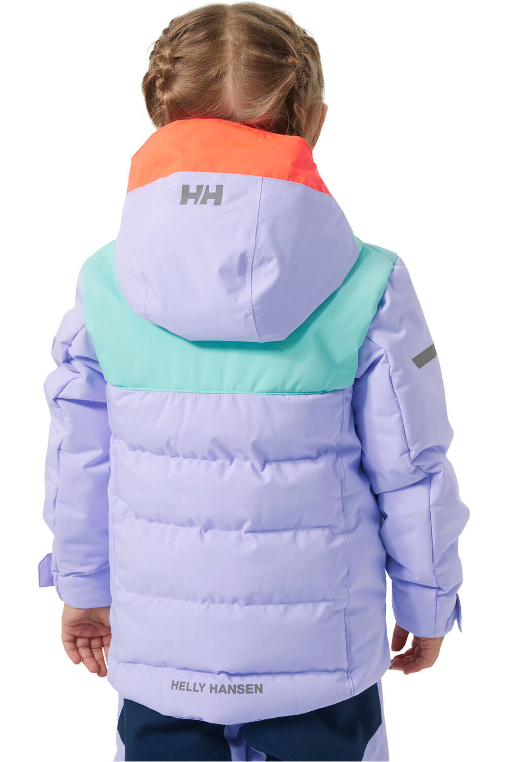 Helly Hansen chaqueta esquí infantil K VERTICAL INS JACKET vista trasera