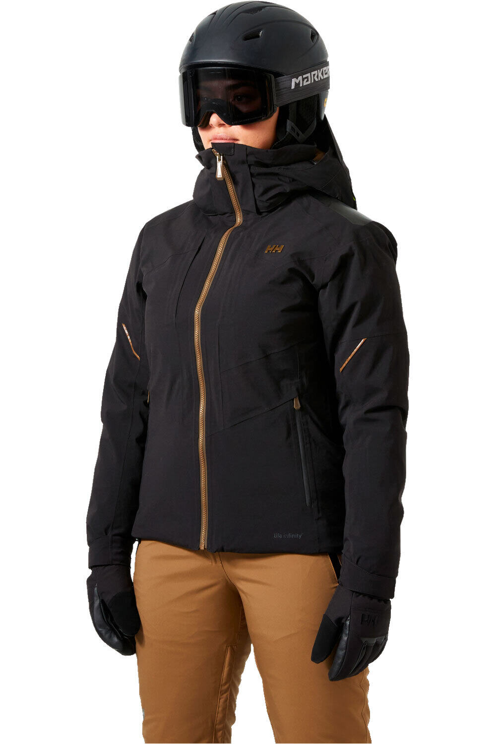 Helly Hansen chaqueta esquí mujer W ATLAS INFINITY STRETCH JKT vista frontal