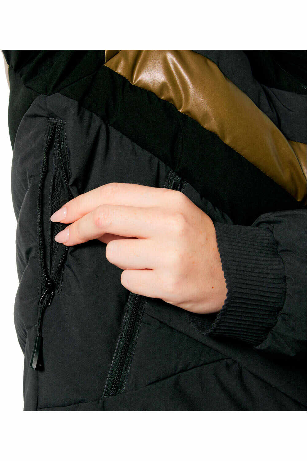 Helly Hansen chaqueta esquí mujer W IMPERIAL SHORT PUFFY JACKET BLACK 04