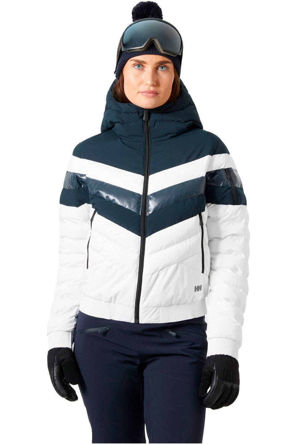 Helly Hansen chaqueta esquí mujer W IMPERIAL SHORT PUFFY JACKET vista frontal