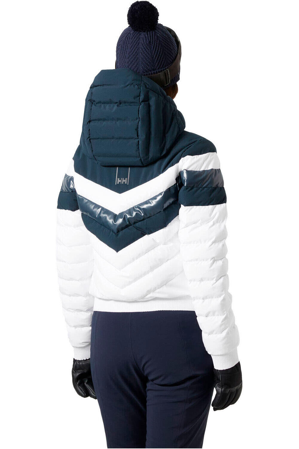 Helly Hansen chaqueta esquí mujer W IMPERIAL SHORT PUFFY JACKET vista trasera