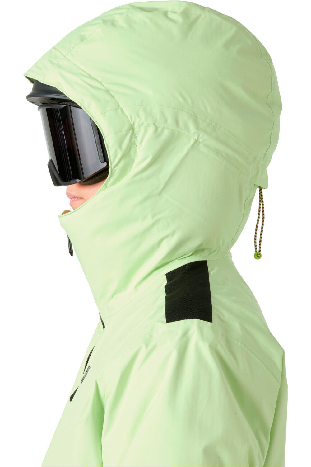 Helly Hansen chaqueta esquí mujer W KVITFJELL RACE PUFFY JACKET vista detalle