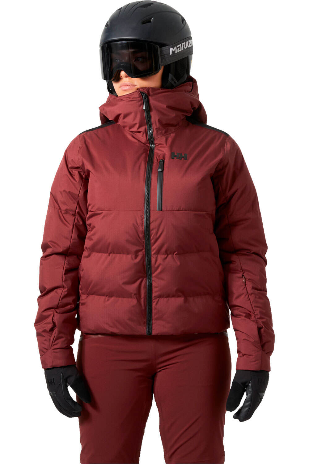 Helly Hansen chaqueta esquí mujer W KVITFJELL RACE PUFFY JACKET vista frontal