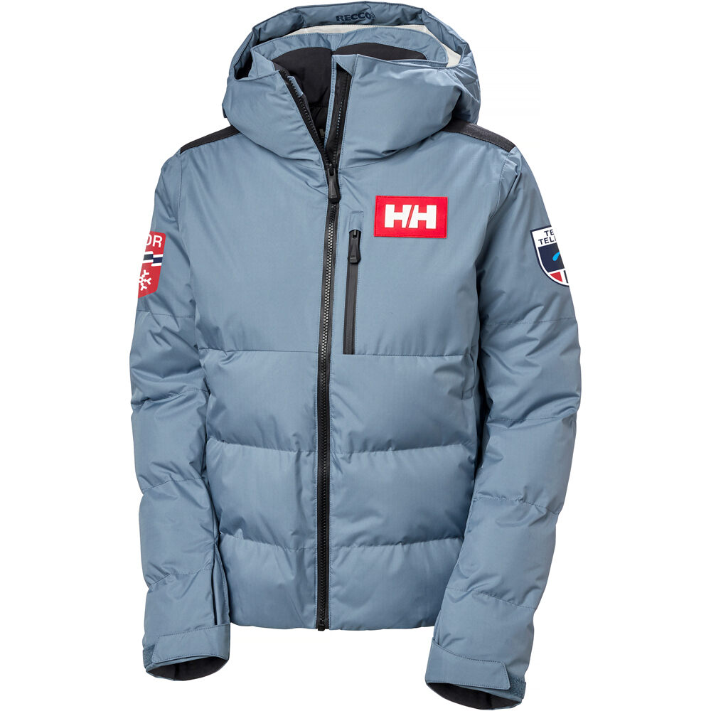 Helly Hansen chaqueta esquí mujer W KVITFJELL RACE PUFFY JACKET vista frontal