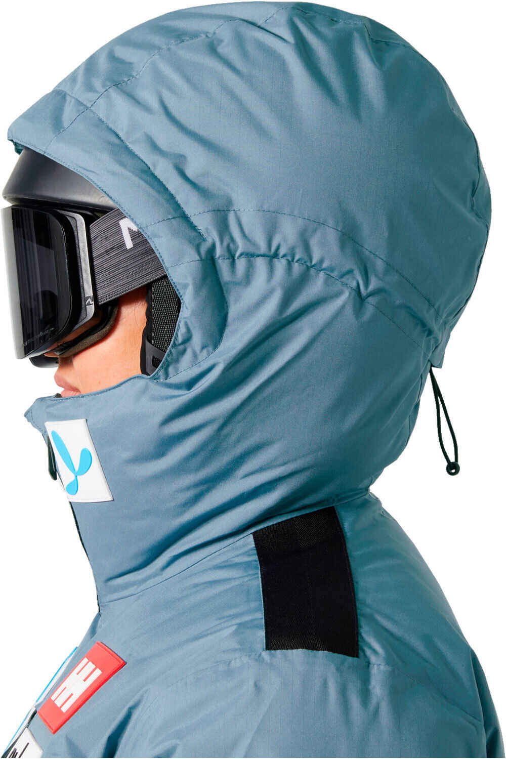 Helly Hansen chaqueta esquí mujer W KVITFJELL RACE SHORT PUFFY vista detalle