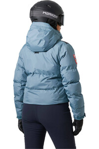 Helly Hansen chaqueta esquí mujer W KVITFJELL RACE SHORT PUFFY vista trasera