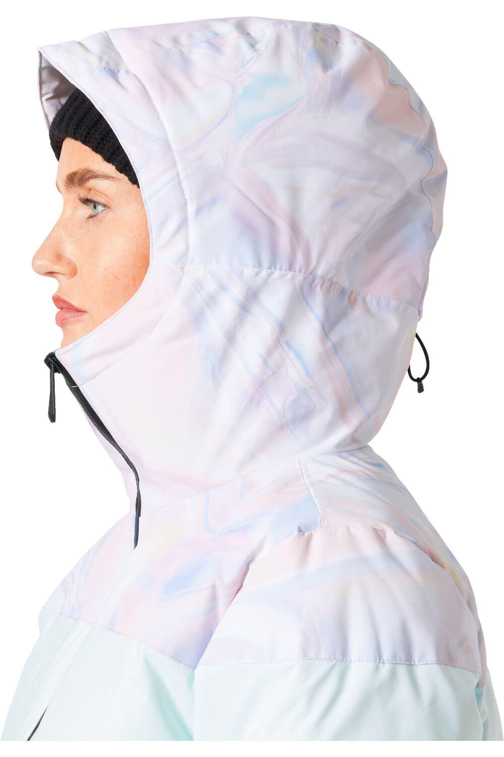 Helly Hansen chaqueta esquí mujer W NORA SHORT PUFFY JACKET vista detalle