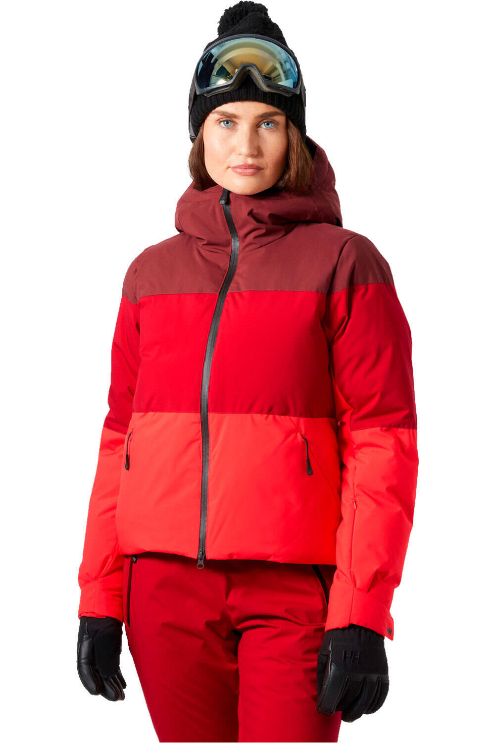 Helly Hansen chaqueta esquí mujer W NORA SHORT PUFFY JACKET vista frontal
