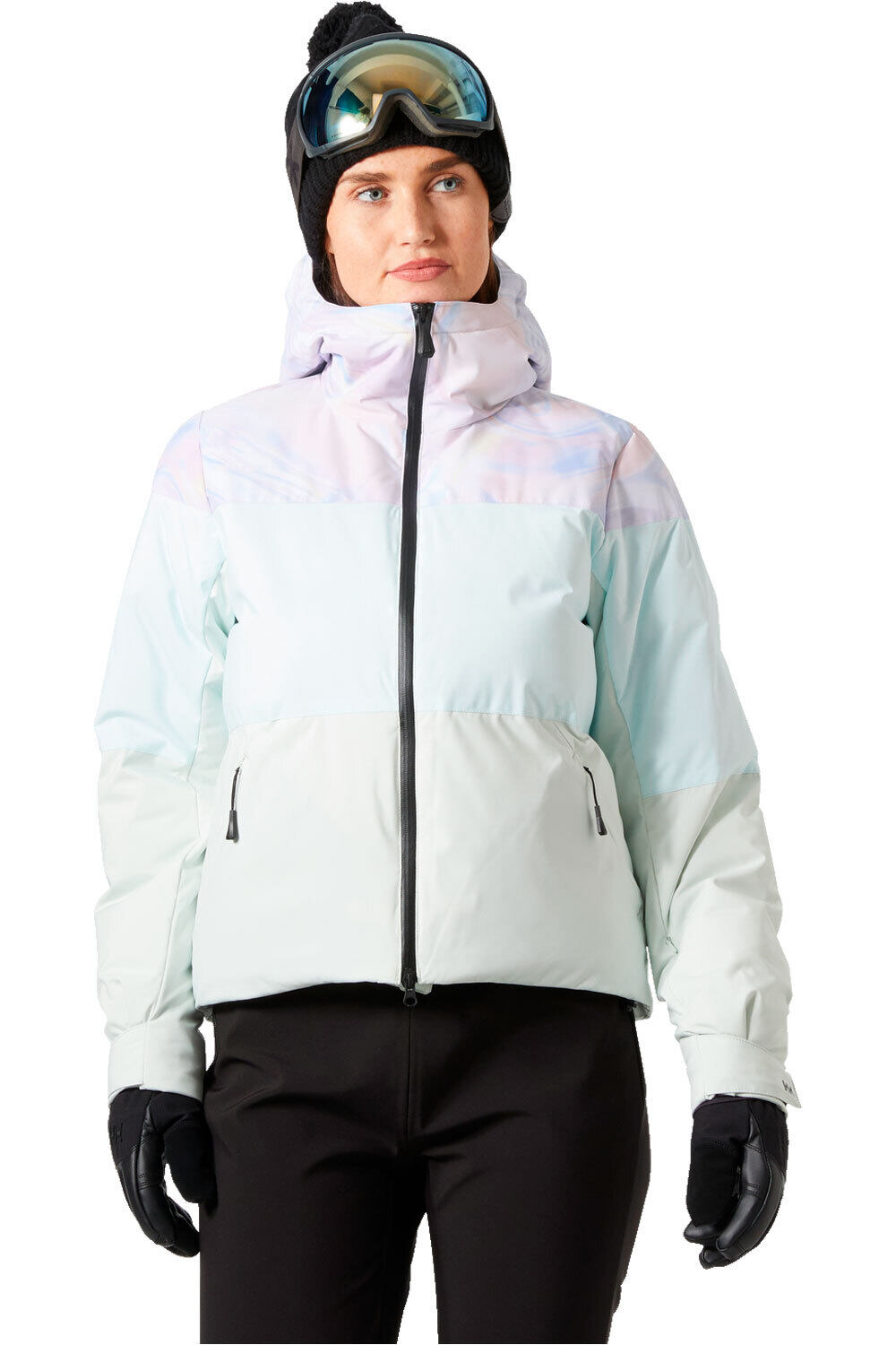 Helly Hansen chaqueta esquí mujer W NORA SHORT PUFFY JACKET vista frontal