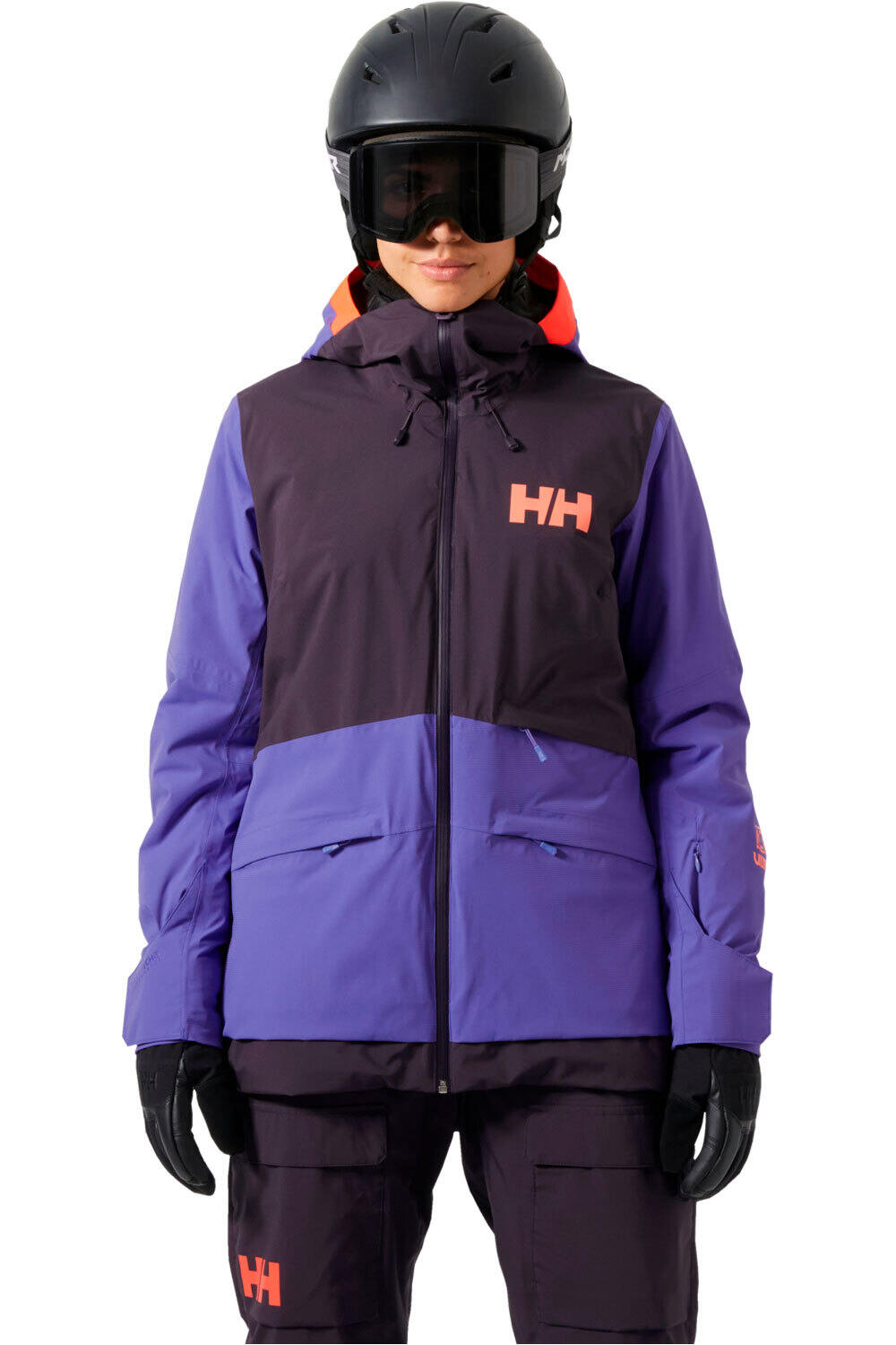 Helly Hansen chaqueta esquí mujer W POWCHASER 2.0 JACKET vista frontal