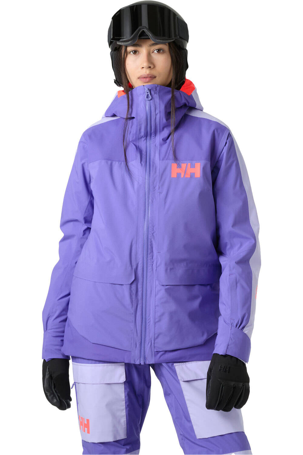 Helly Hansen chaqueta esquí mujer W POWCHASER 3.0 JACKET vista frontal