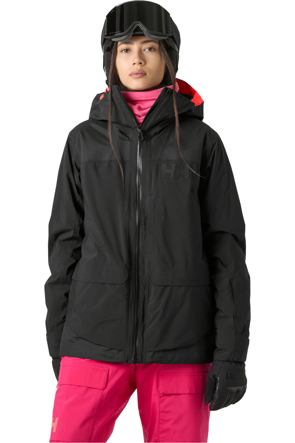 Helly Hansen chaqueta esquí mujer W POWCHASER 3.0 JACKET vista frontal
