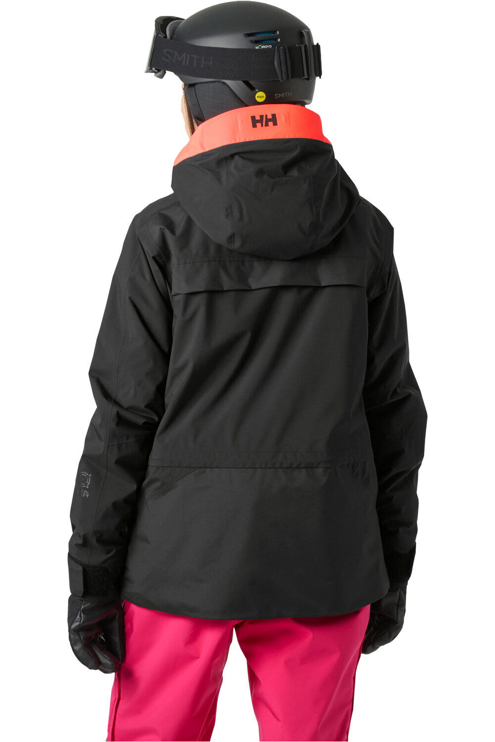 Helly Hansen chaqueta esquí mujer W POWCHASER 3.0 JACKET vista trasera