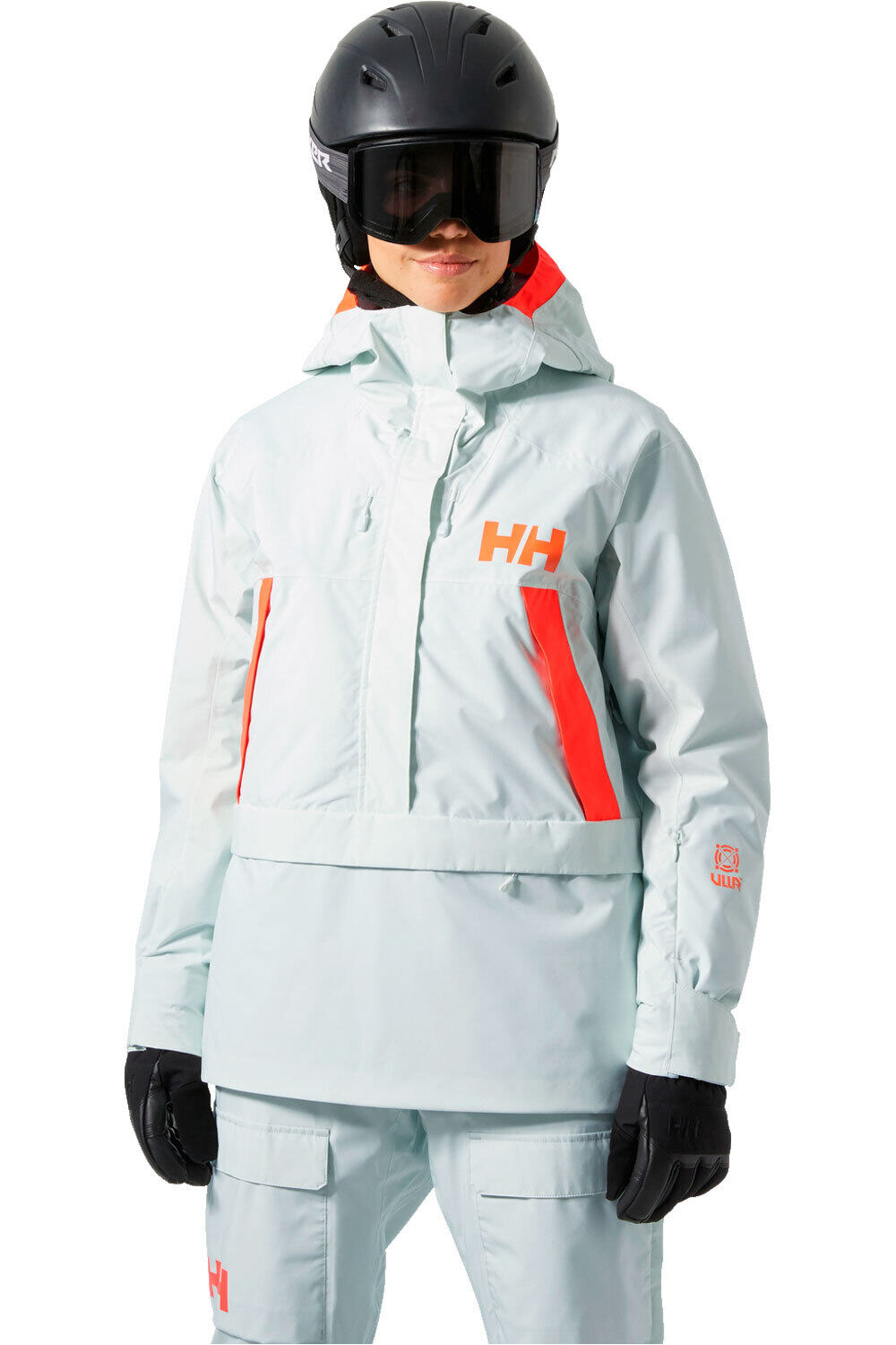 Helly Hansen chaqueta esquí mujer W POWCHASER ANORAK vista frontal