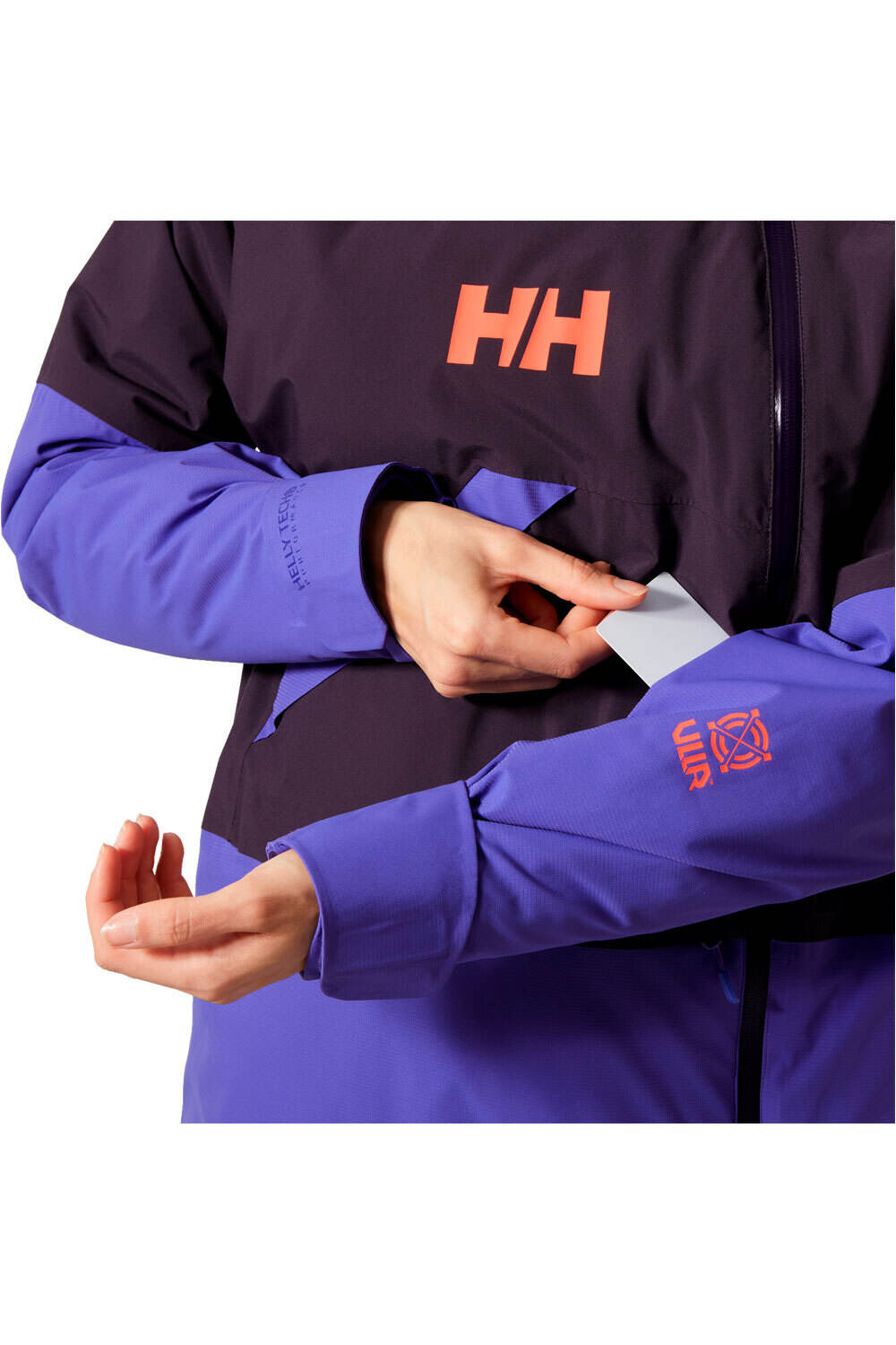 Helly Hansen chaqueta esquí mujer W POWCHASER ASYM JACKET 05