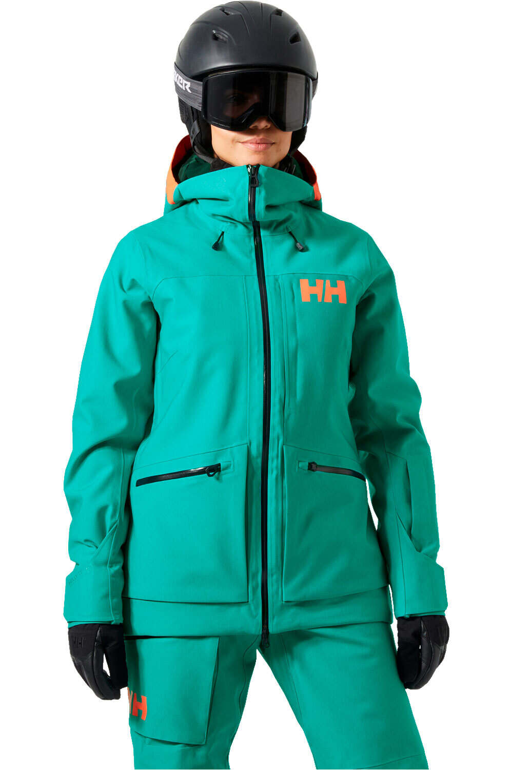 Helly Hansen chaqueta esquí mujer W POWDERQUEEN 3.0 JACKET vista frontal