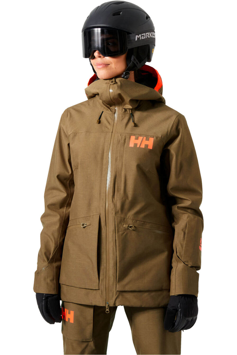 Helly Hansen chaqueta esquí mujer W POWDERQUEEN 3.0 JACKET vista frontal