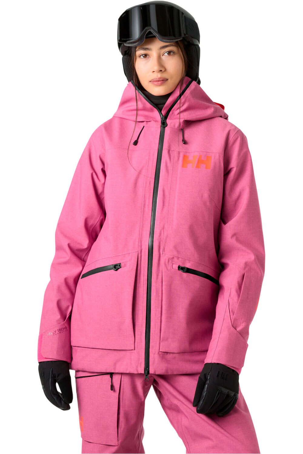 Helly Hansen chaqueta esquí mujer W POWDERQUEEN 3.0 JACKET vista frontal