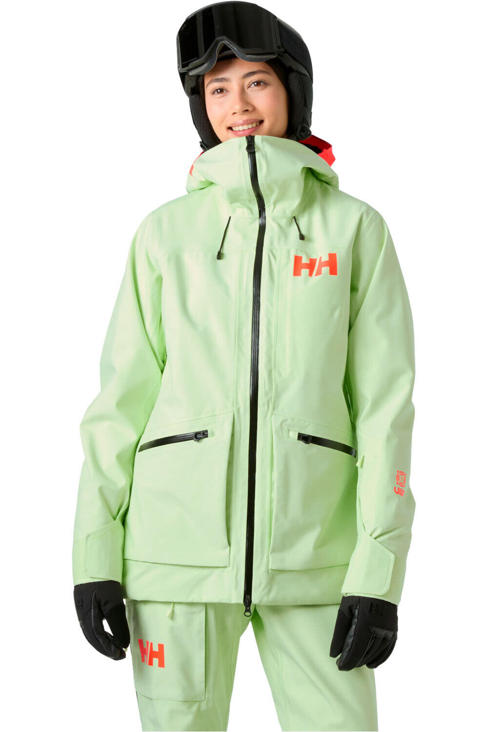 Helly Hansen chaqueta esquí mujer W POWDERQUEEN 3.0 JACKET vista frontal