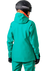 Helly Hansen chaqueta esquí mujer W POWDERQUEEN 3.0 JACKET vista trasera