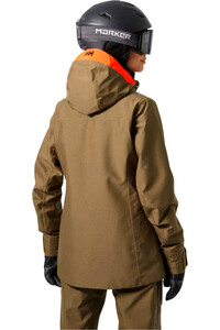 Helly Hansen chaqueta esquí mujer W POWDERQUEEN 3.0 JACKET vista trasera