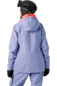 Helly Hansen chaqueta esquí mujer W POWDERQUEEN 3.0 JACKET vista trasera