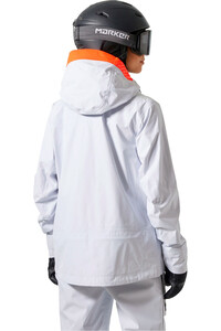 Helly Hansen chaqueta esquí mujer W RIDGE INFINITY SHELL JACKET vista trasera