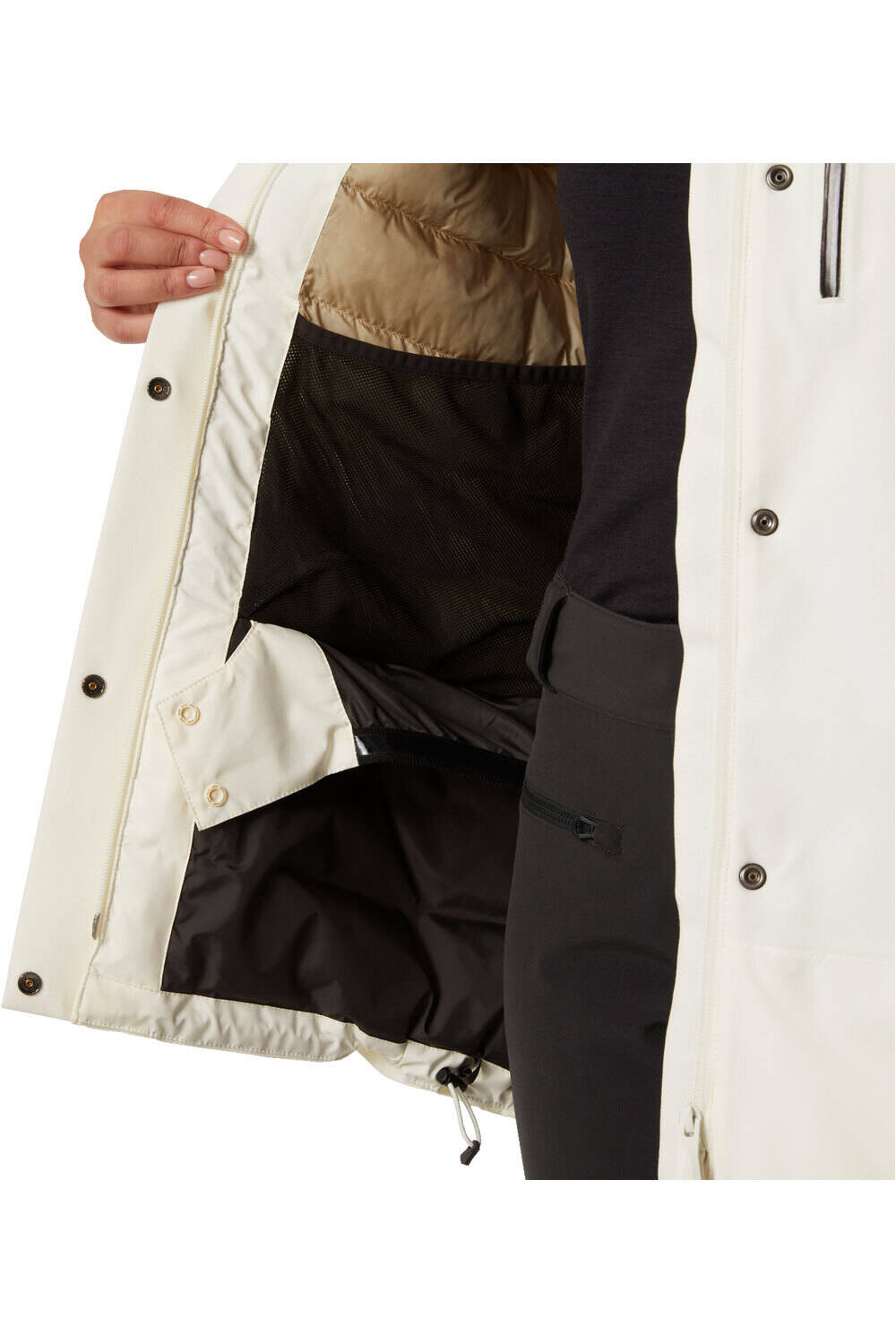 Helly Hansen chaqueta esquí mujer W SNOWPLAY LONG INS JACKET 03