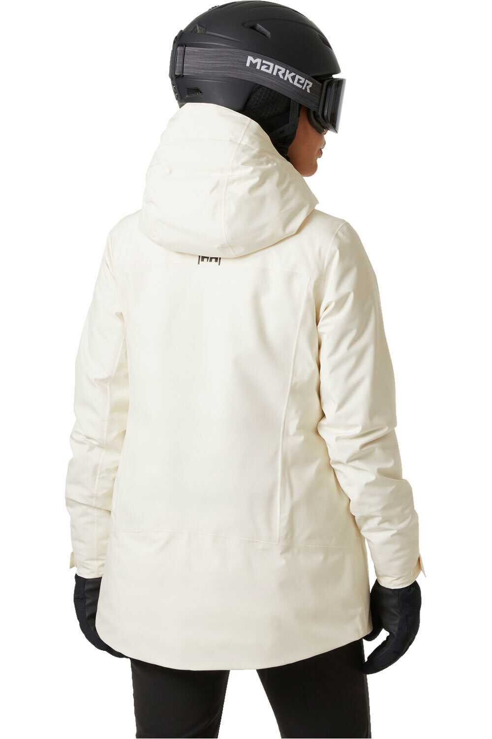 Helly Hansen chaqueta esquí mujer W SNOWPLAY LONG INS JACKET vista trasera