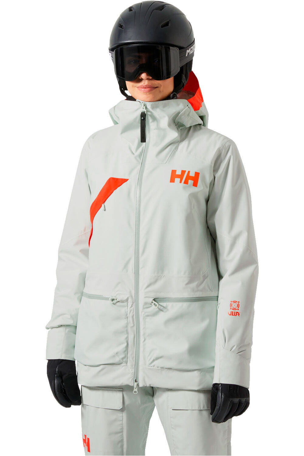 Helly Hansen chaqueta esquí mujer W WHITEWALL LIFALOFT 3.0 JKT vista frontal