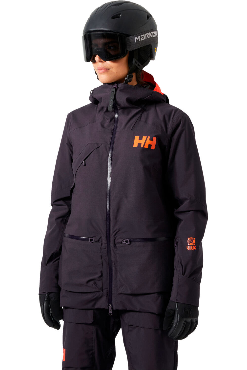 Helly Hansen chaqueta esquí mujer W WHITEWALL LIFALOFT 3.0 JKT vista frontal
