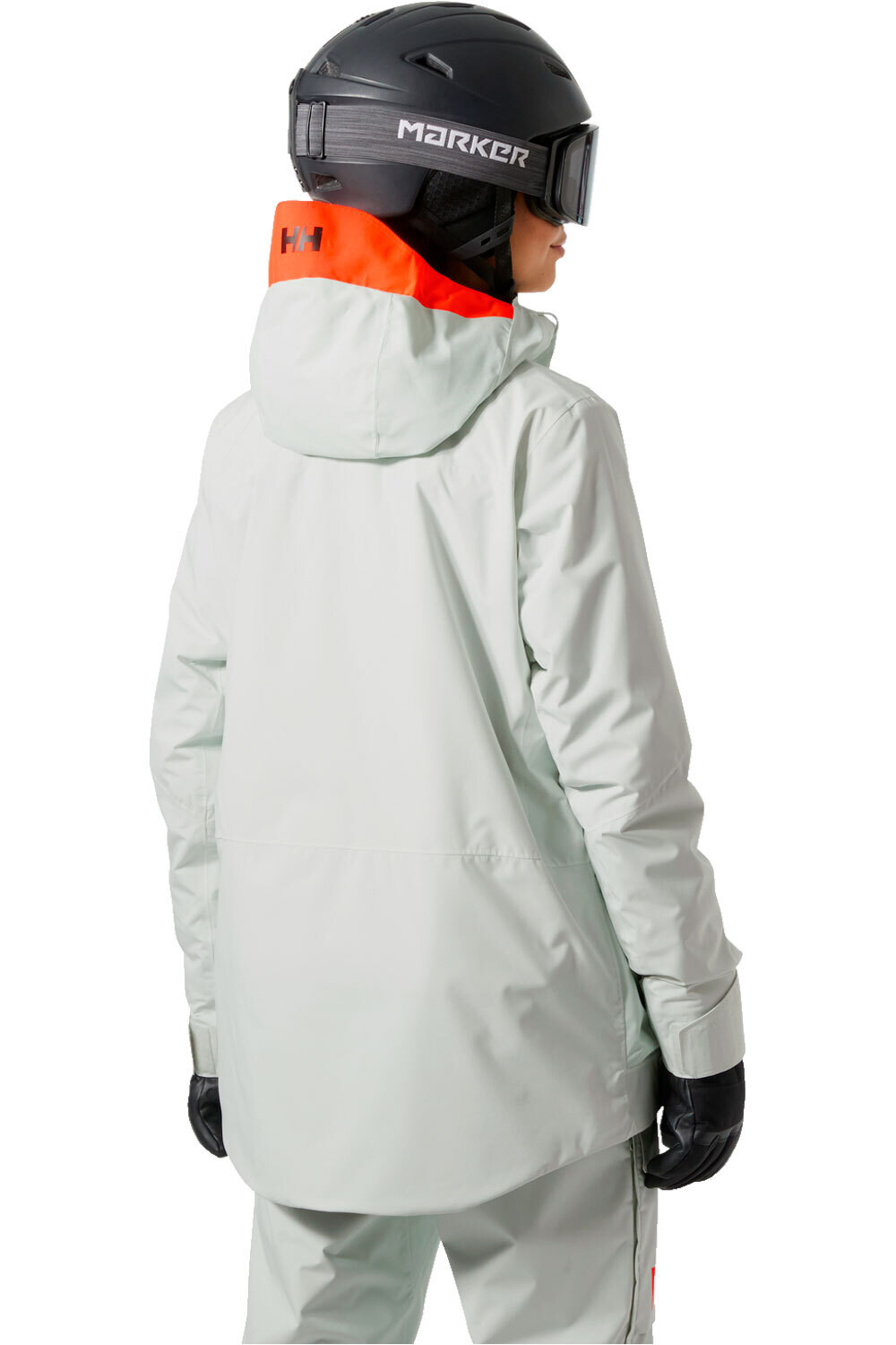 Helly Hansen chaqueta esquí mujer W WHITEWALL LIFALOFT 3.0 JKT vista trasera