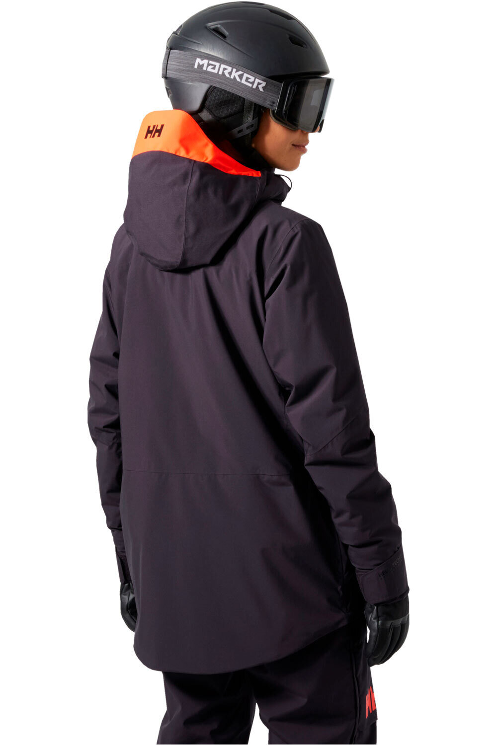 Helly Hansen chaqueta esquí mujer W WHITEWALL LIFALOFT 3.0 JKT vista trasera