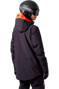 Helly Hansen chaqueta esquí mujer W WHITEWALL LIFALOFT 3.0 JKT vista trasera