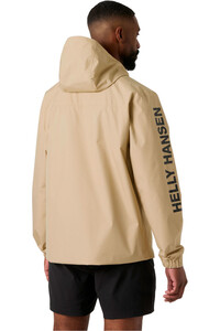 Helly Hansen chaqueta impermeable hombre ERVIK JACKET vista trasera