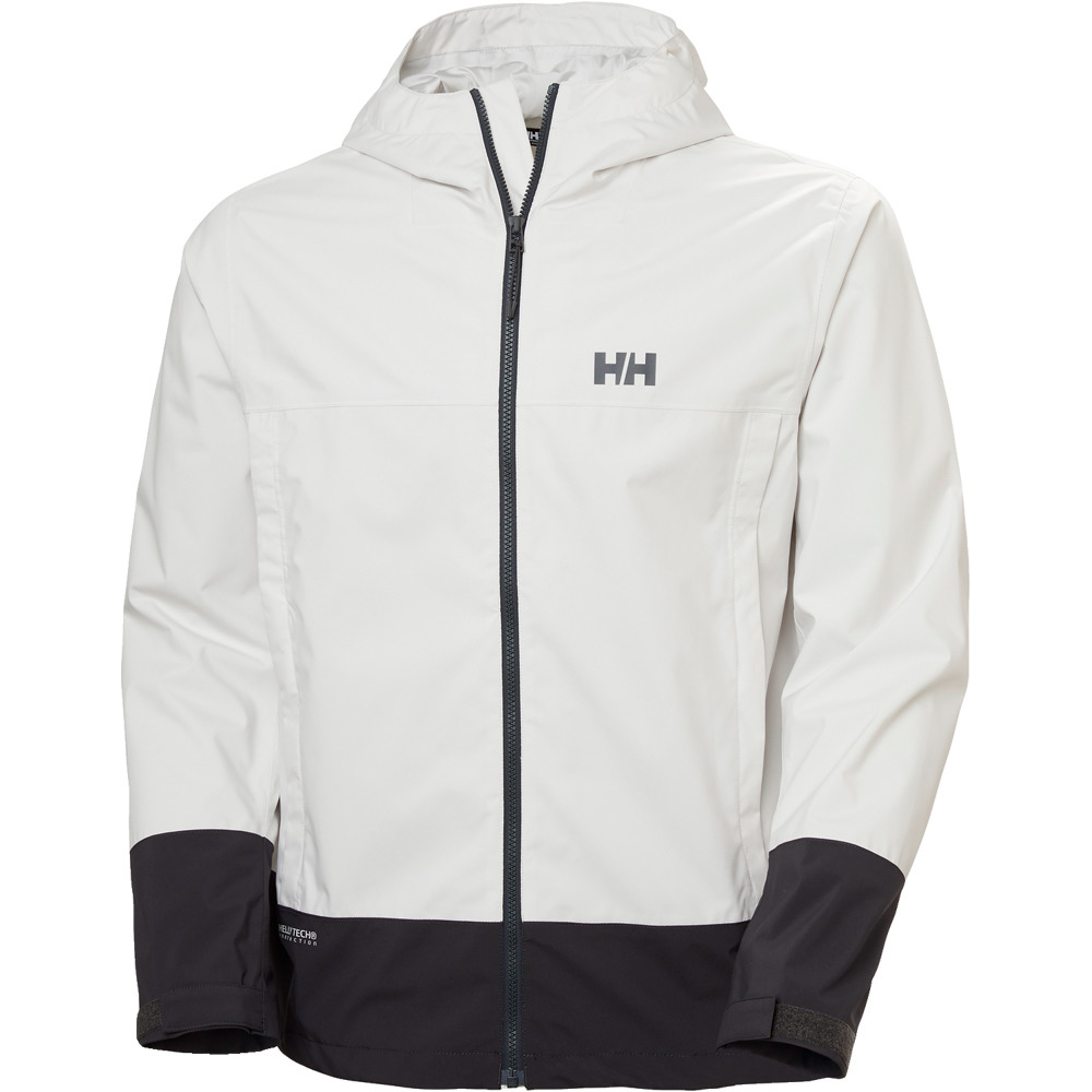 Helly Hansen chaqueta impermeable hombre HH BLOCK HOODED JACKET vista frontal