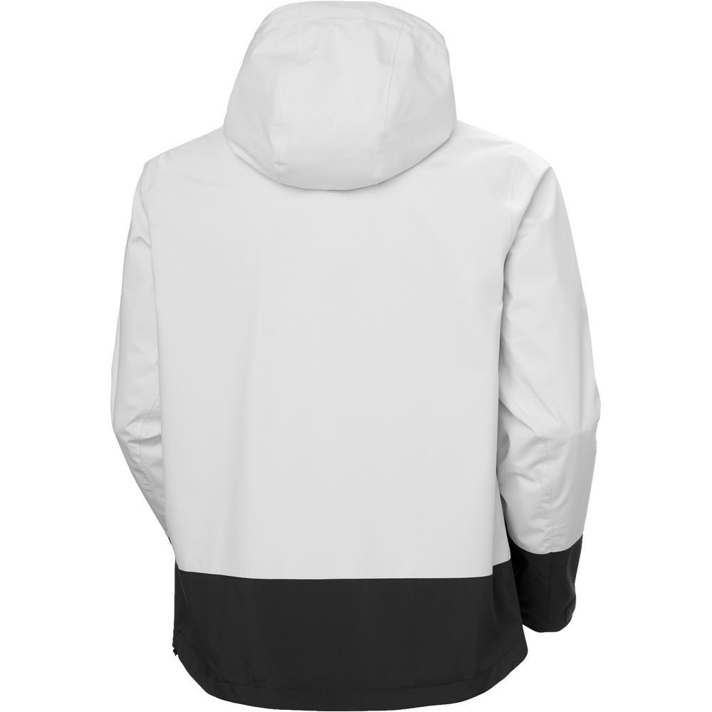 Helly Hansen chaqueta impermeable hombre HH BLOCK HOODED JACKET vista trasera