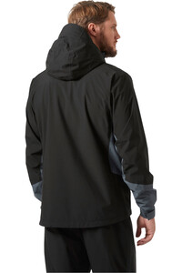 Helly Hansen chaqueta impermeable hombre LOKE 2L SHELL JACKET vista trasera
