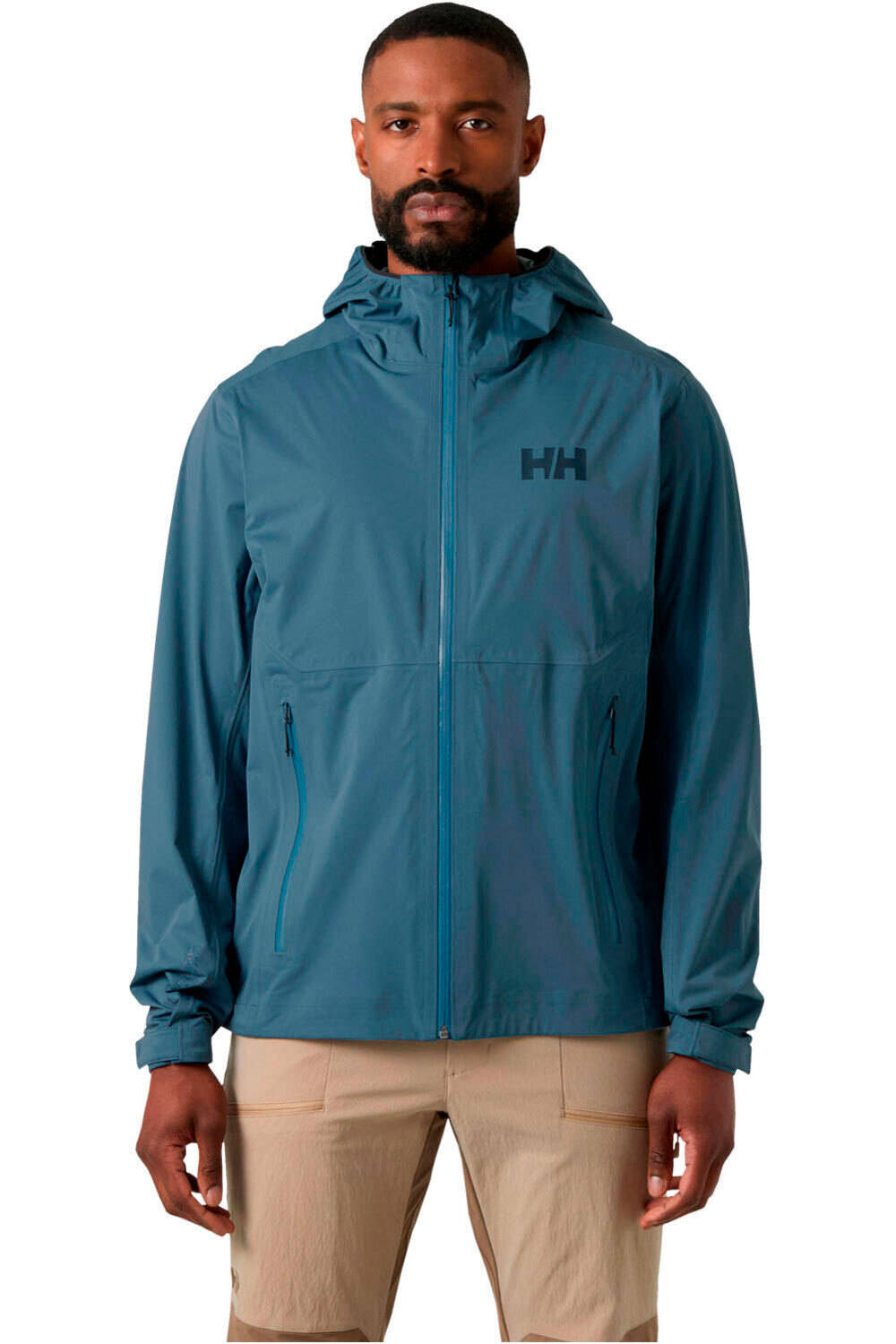 Helly Hansen chaqueta impermeable hombre MOMENTUM 3L STRETCH JACKET vista frontal