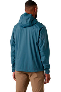 Helly Hansen chaqueta impermeable hombre MOMENTUM 3L STRETCH JACKET vista trasera