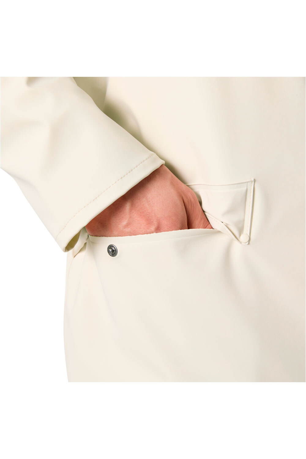 Helly Hansen chaqueta impermeable hombre MOSS BLOCK COAT vista detalle