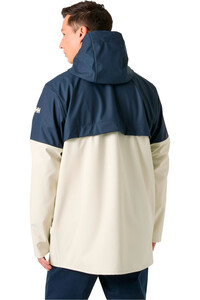 Helly Hansen chaqueta impermeable hombre MOSS BLOCK COAT vista trasera