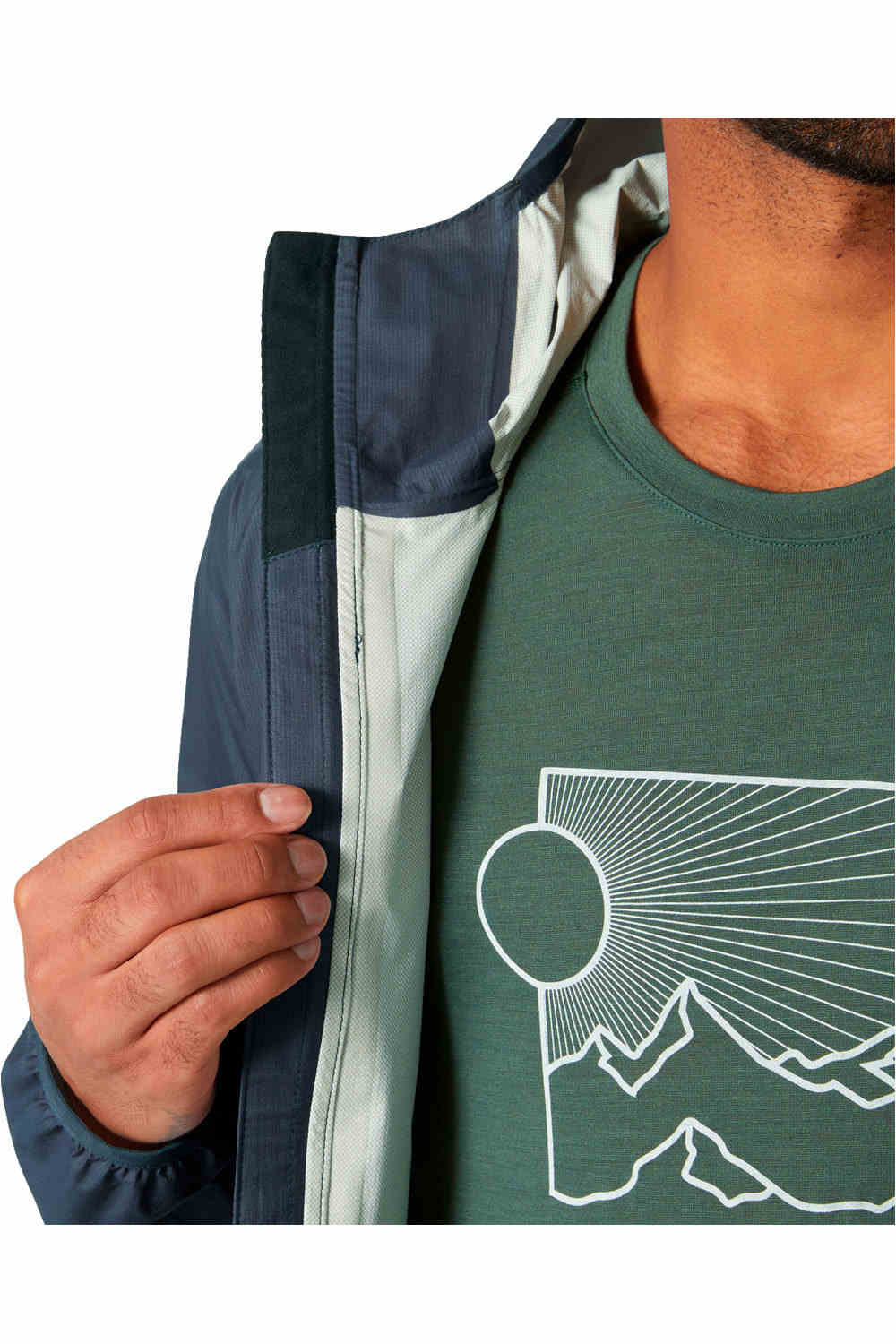 Helly Hansen chaqueta impermeable hombre VERGLAS 2.5L FASTPACK JACKET 04