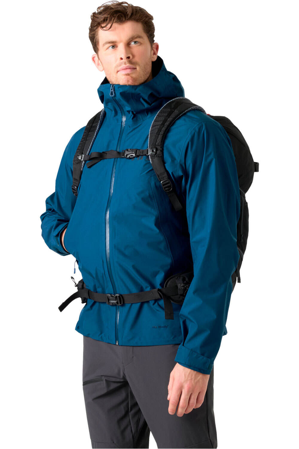 Helly Hansen chaqueta impermeable hombre VERGLAS INFINITY SHELL JKT 2.0 vista detalle